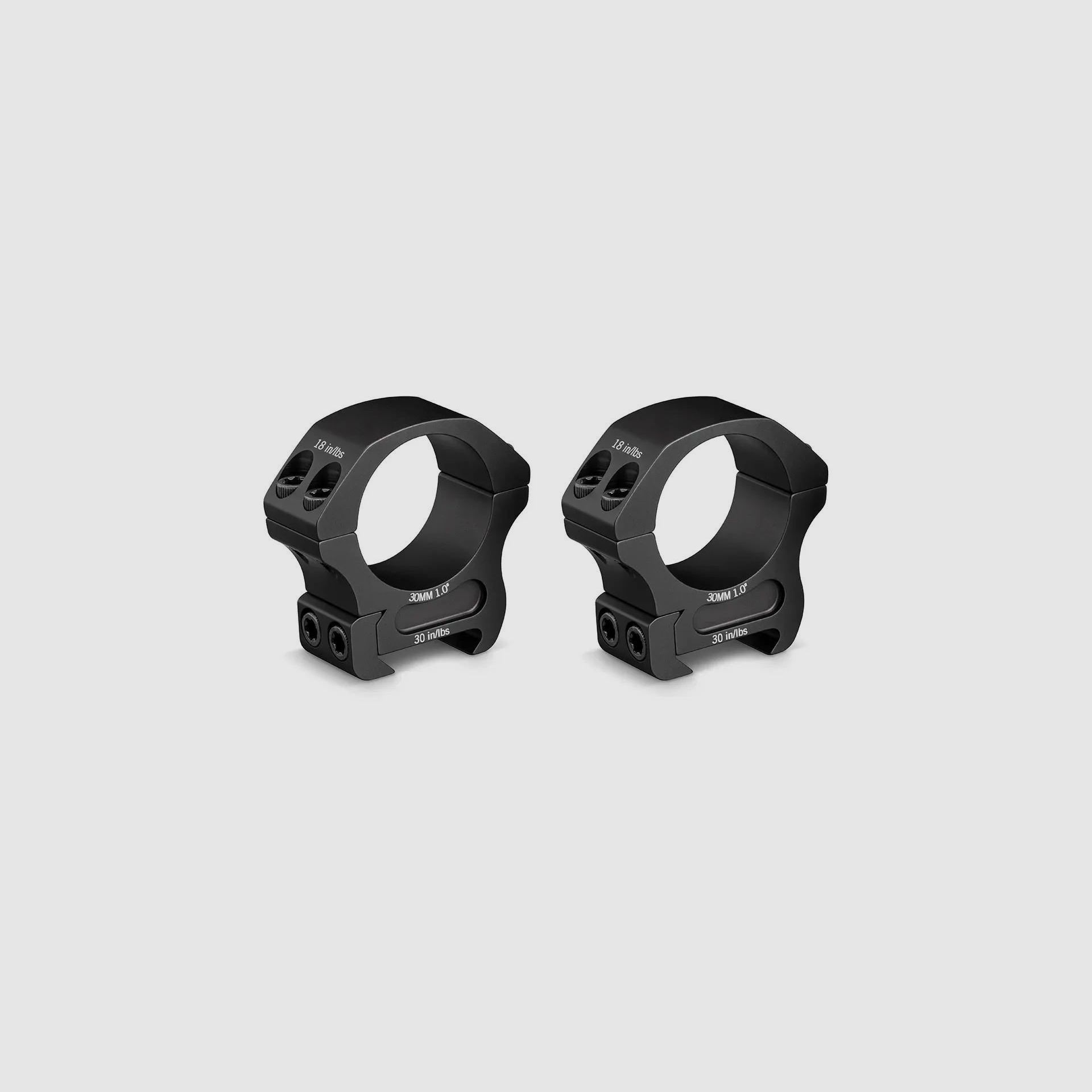 Vortex Pro Series 30 mm Pierścienie Wysokie 32 mm