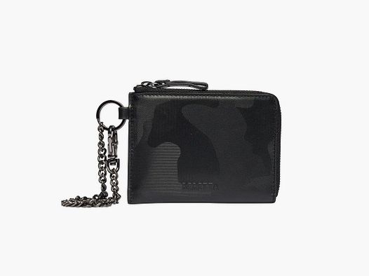 Beretta Zipped Pouch Wallet with Chain