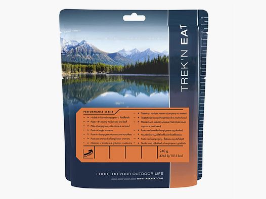 Trek'n Eat Noodles in Cream Mushroom and Beef