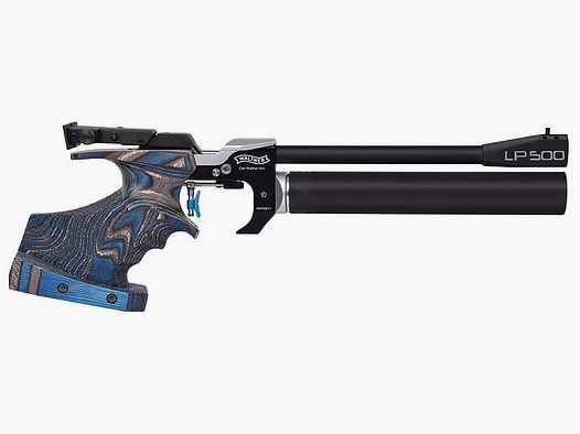 Carl-Walther LP500 Blue Angel Uchwyt Rozmiar M prawo Pistolet pneumatyczny Mistrzowski