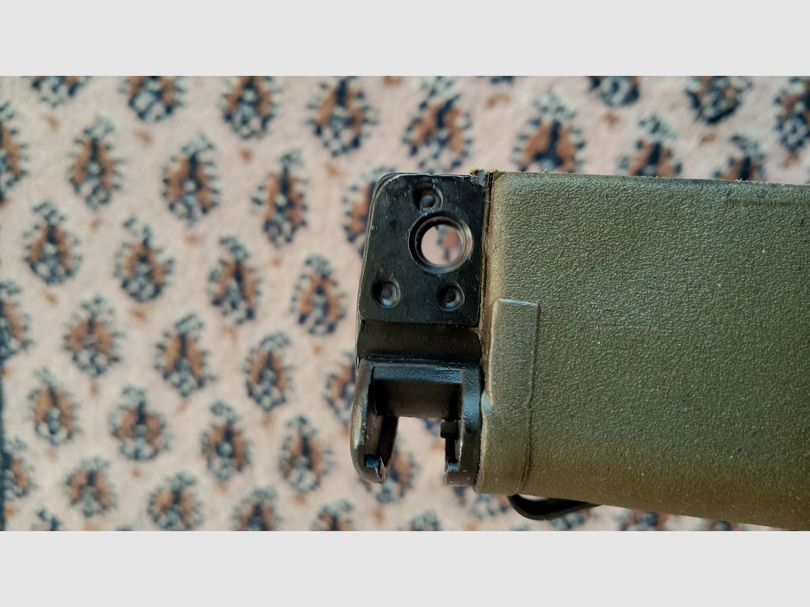 Originele Griff & Trapezhandschoen voor H&K G3A4 beide kleur afgestemd in NATO Groen en geschikt voor een bipod // G3 en klonen handgreep + pistoolgreep / G3A3 G3SG1 MKE T41 HK91 VFC Co2 Umarex