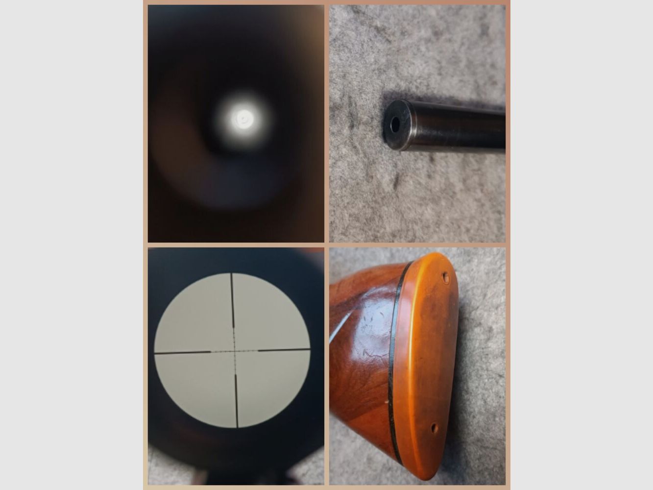 Carl Walther Ulm KK Single-shot Sport Rifle with ZF Tasco 2.5-10x42