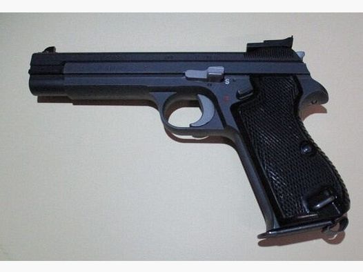 Sport pistol SIG P210-6 9mm Luger adjustable sights barrel length 120 mm 210-6