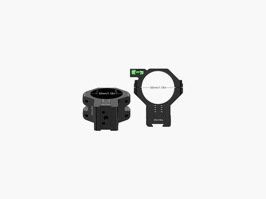WESTHUNTER MOA und höhenverstellbare Dovetail-Ringe 30 mm