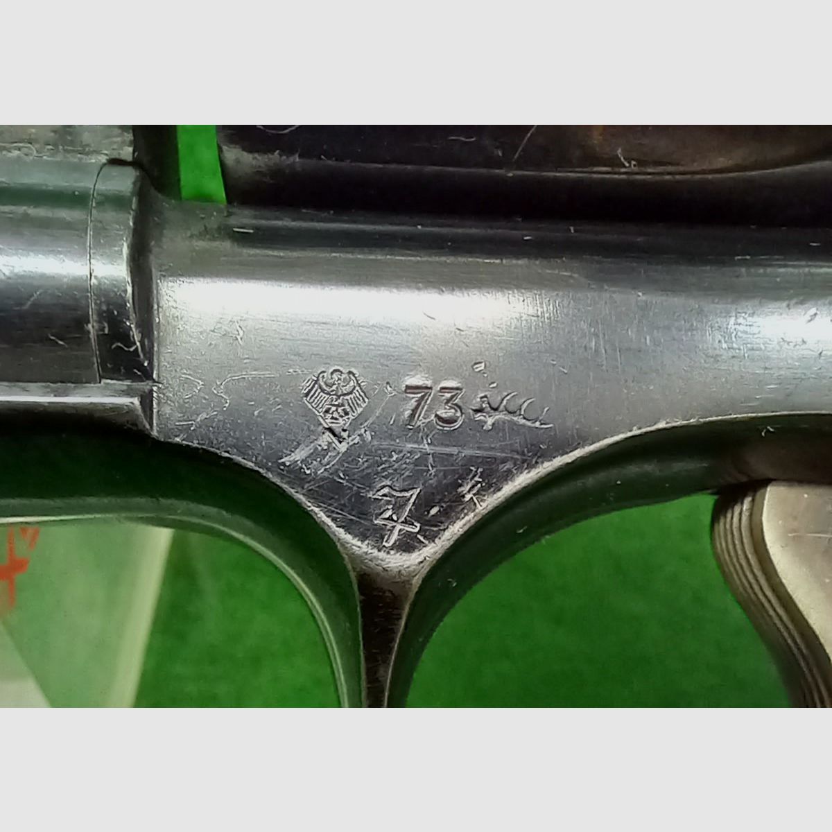 S&W Revolver Kaliber 357Mag der Hamburger Polizei. 