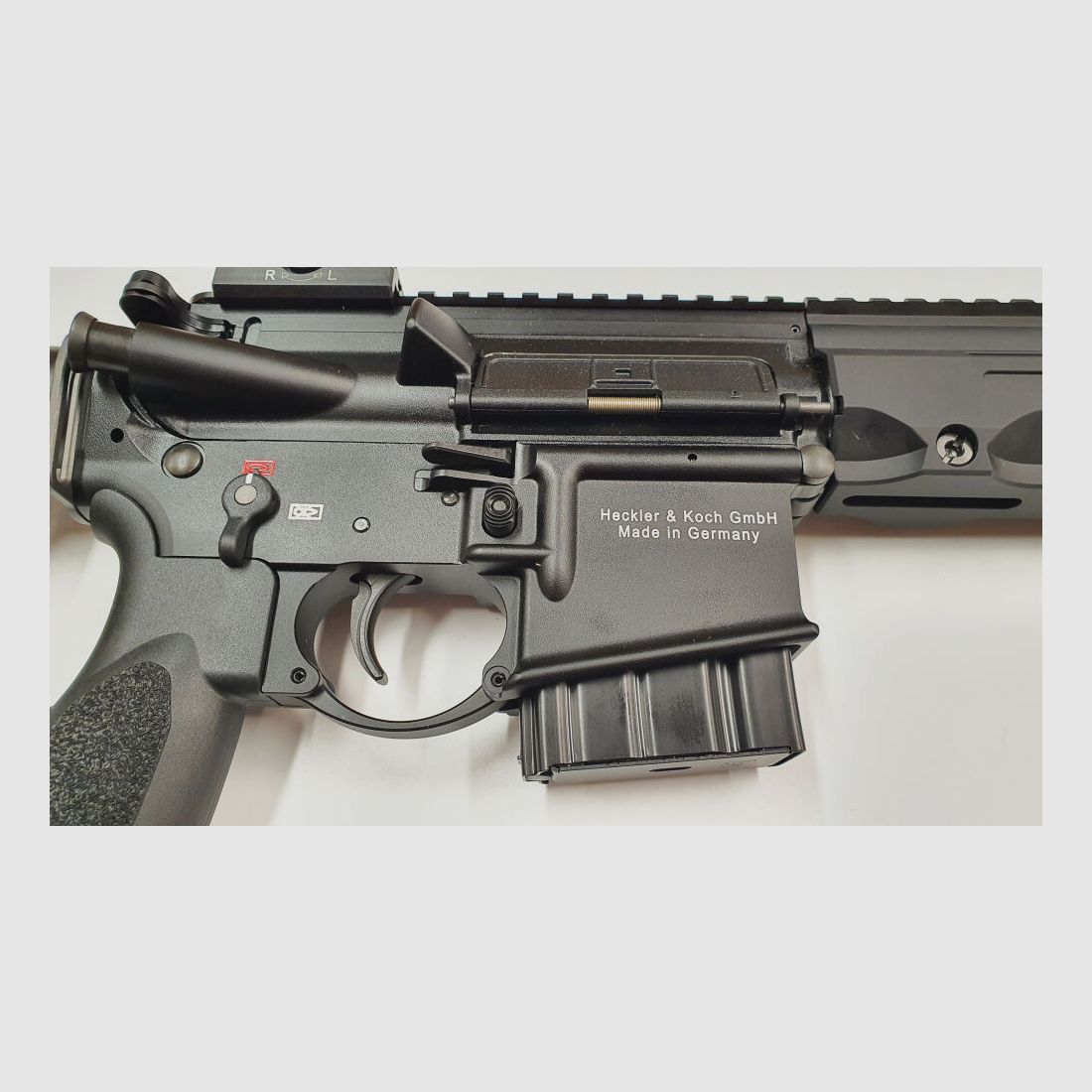 Heckler&Koch MR223 A3 Slimline 14.5" SPORT special edition, black .223Rem Black BKA notice