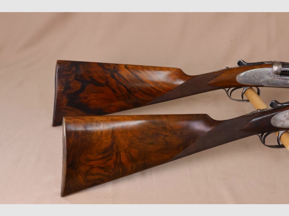 AYA - Aguirre en Aranzabal "Pärchen" zijslot van jachtgeweren / vervaardigd volgens de specificaties van Augustinus von Papen!!