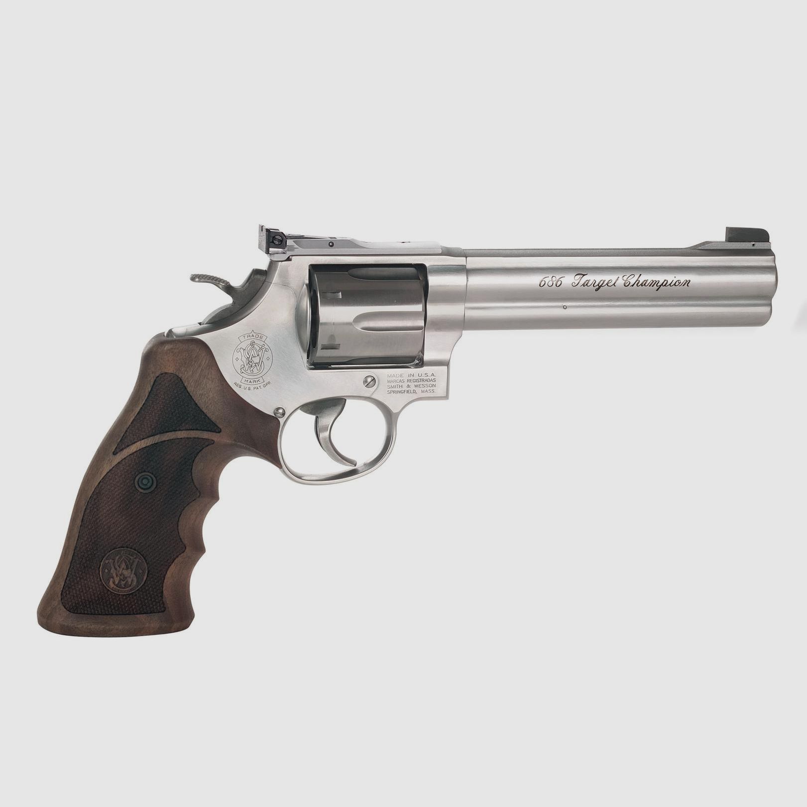 Smith & Wesson Mod. 686 Target Champion .357Mag matt, Kaliber .357Mag || Revolver