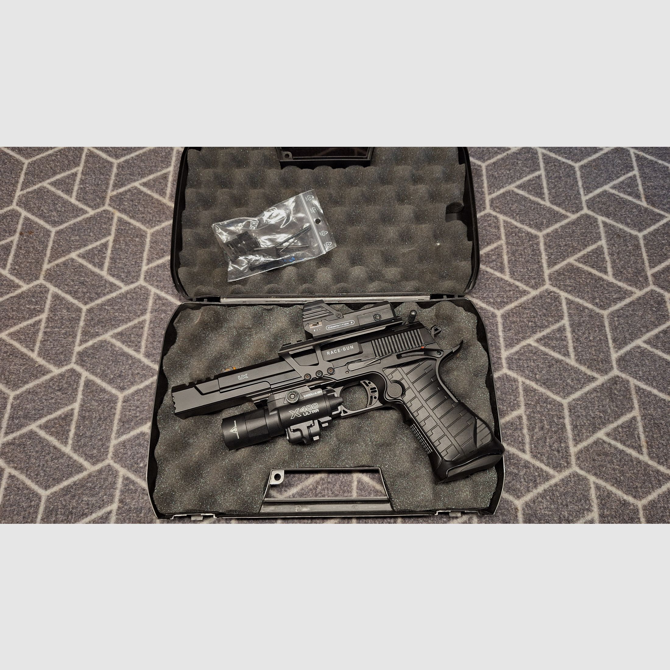 Umarex Racegun 4,5 mm Stahl BB Blowback Co2-Pistole