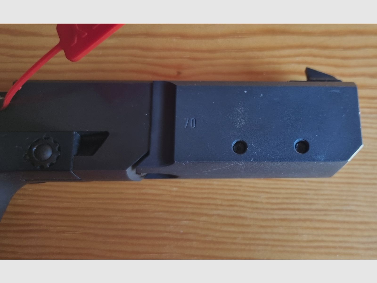 Walther GSP .32 with WS .22 Lr and barrel weight, image 5 of 8