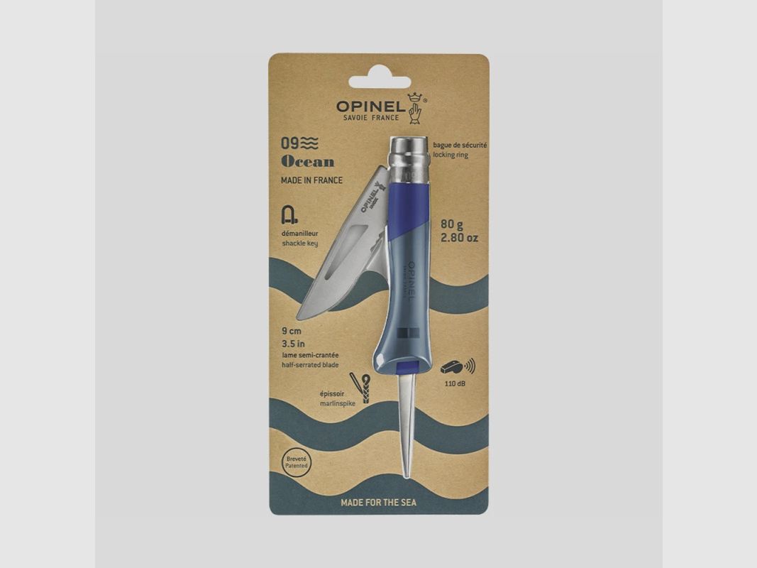 COLTELLO OPINEL N°09 OCEANO BLU, immagine 7 di 8