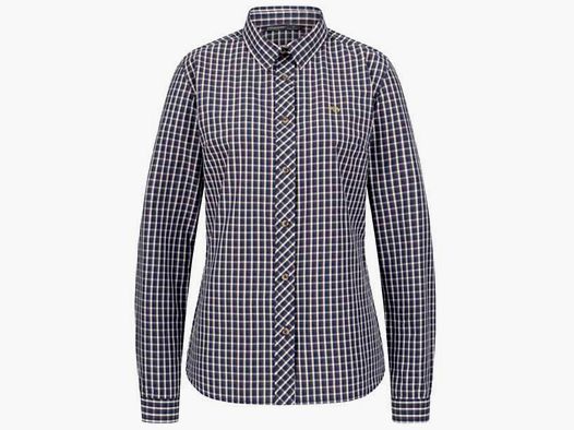 Camisa a cuadros caza BLASER Classic Juanita 38 / Azul