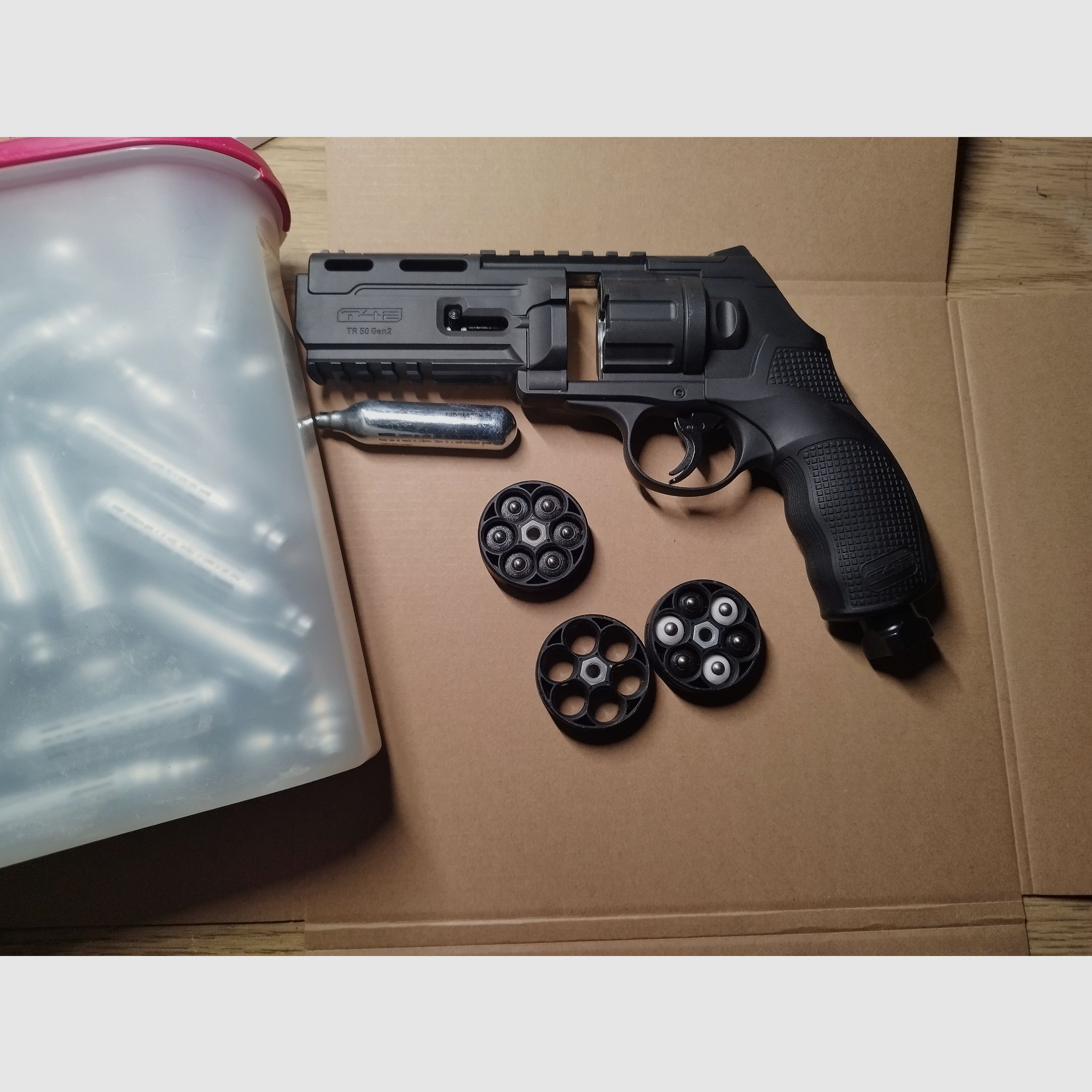 Umarex HDR50 HD50 TR50 T4E Revolver 7,5 Joule