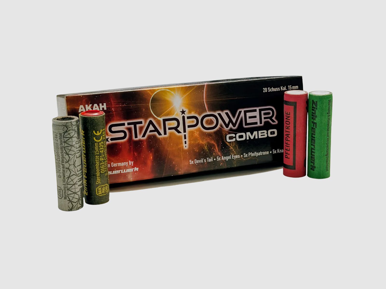 Zink Starpower Combo Kal. 15mm - 20 Schuss