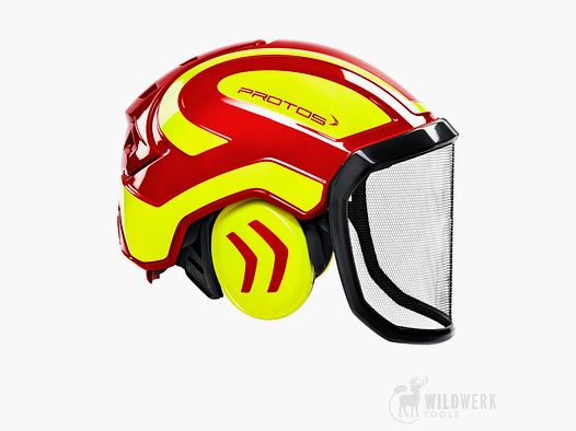 Protos® Integral Forest, red - neon yellow