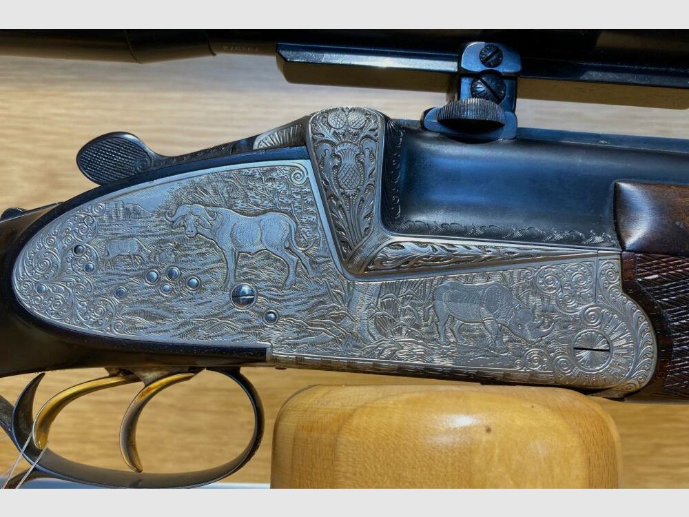 Winkler Ferlach Mod. Doppelbüchse .375H&H