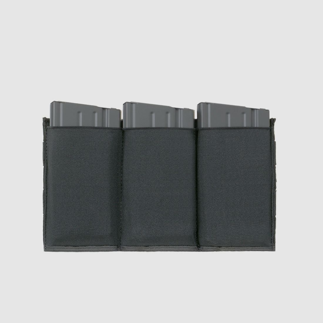 Elastic Triple SR25/M14/SCAR-H/HK417 Magazine Pouch - Black