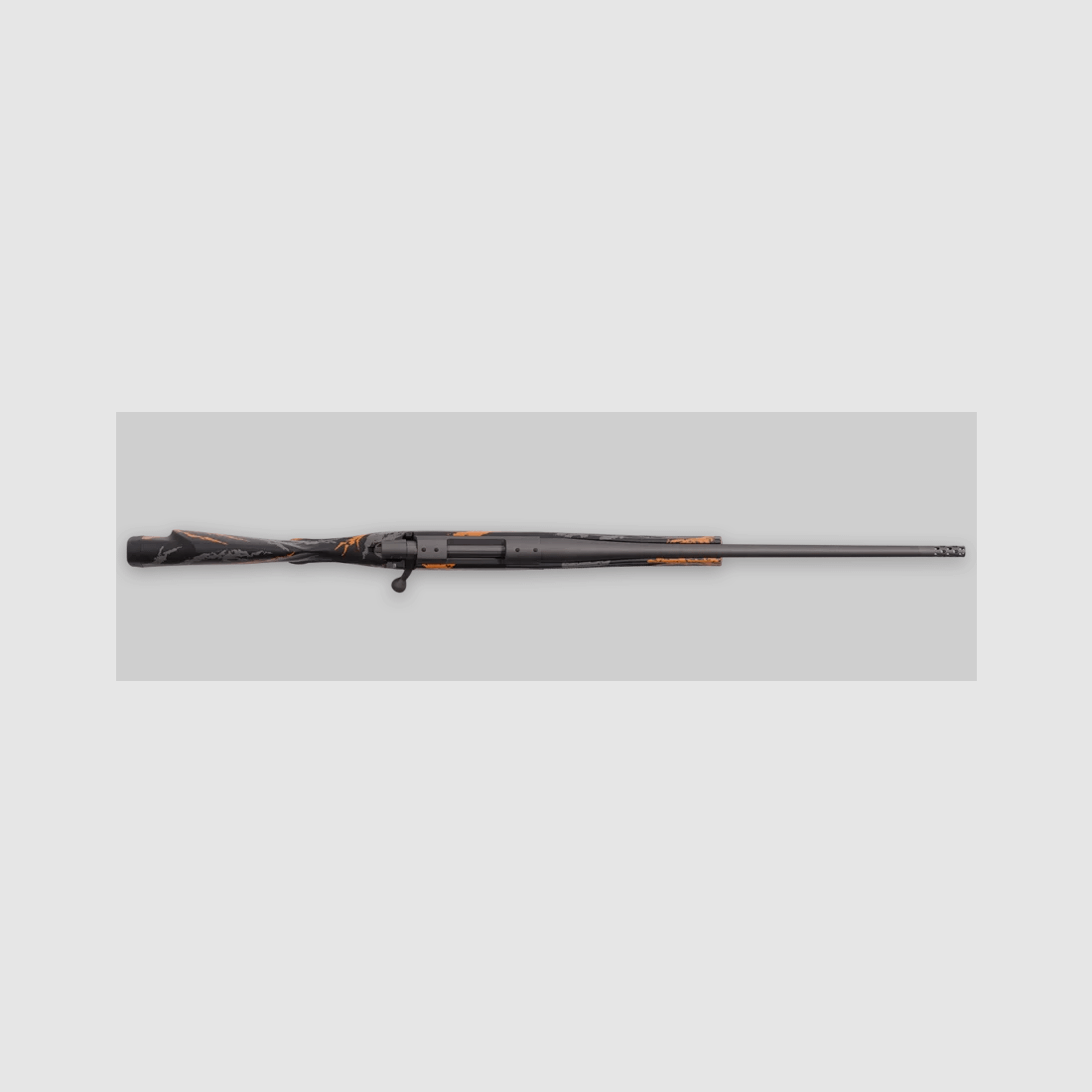Weatherby Vanguard Compact Hunter .308 Win. 20"/51cm Black/Orange 1/2"x28 Repeating Rifle incl. Picatinny Rail