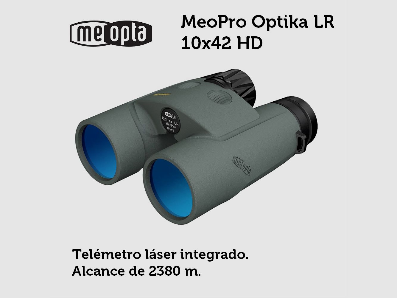 Meopta – Fernglas MeoPro Optika LR 8X50 HD – Integrierter Entfernungsmesser