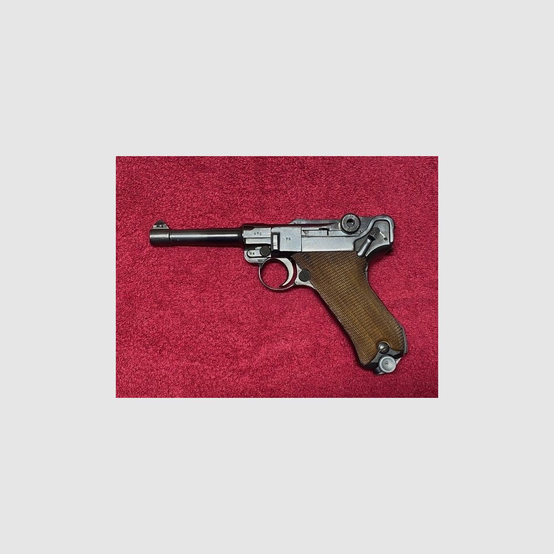Liquidation de ma collection : Mauser P08 (S/42) – année 1937 - matching numbers