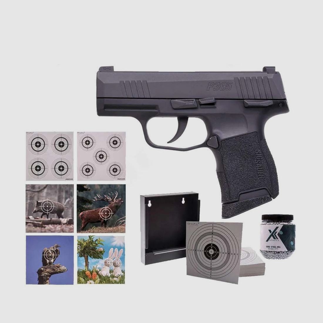 Sig Sauer	 P365 Co2 Pistole im Kaliber 4,5 mm Diabolo im ZS-Set