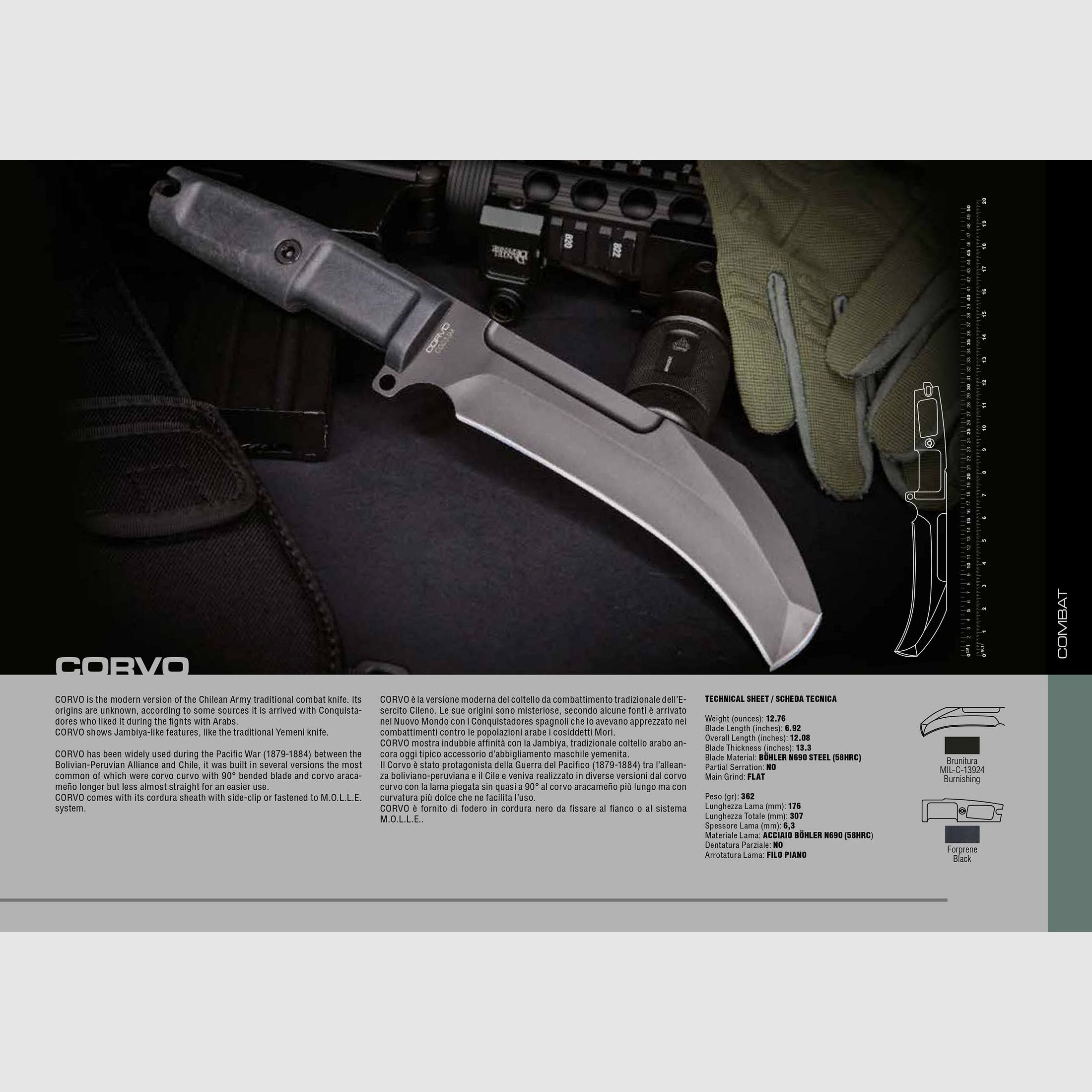 EXTREMA RATIO LAMA FISSA – COMBATTIMENTO, immagine 5 di 8