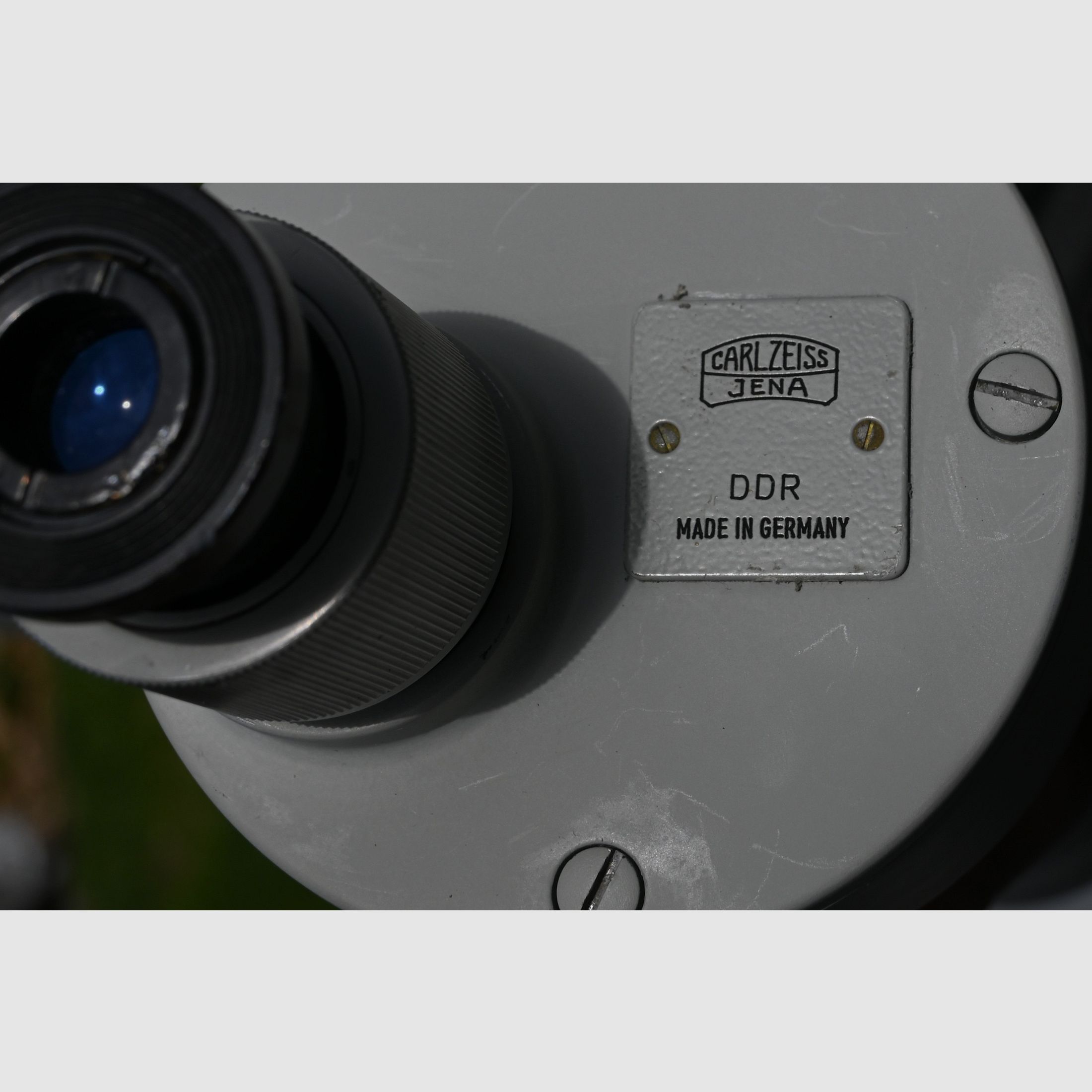 Carl Zeiss Jena Spektiv ASIOLA z statywem i walizką, odrestaurowany