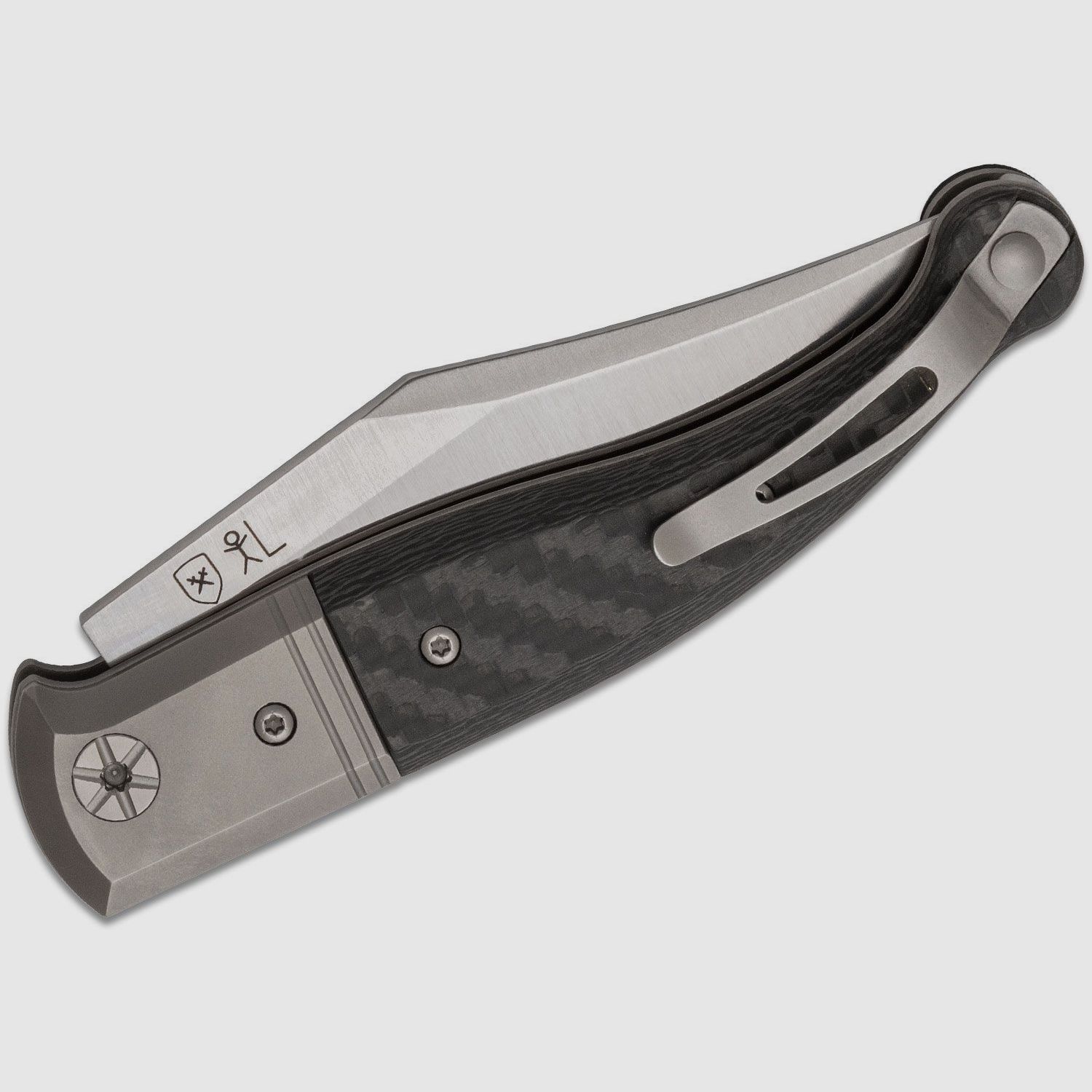 Gitano GT01 CF, Niolox Clip Point-Klinge, Kohlefaser-Griff | 97322