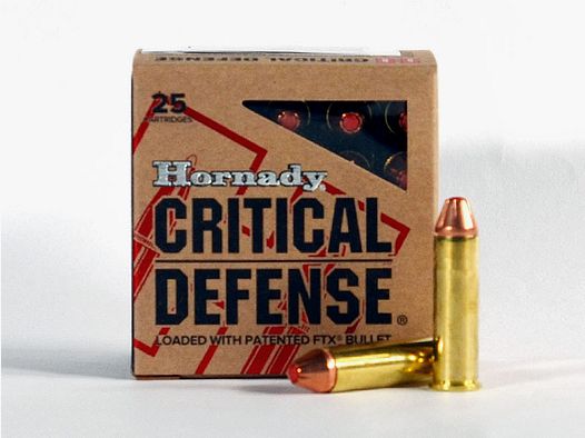Hornady Critical DEFENSE FTX .357 Magnum 125 grs 1 Packung (25 Schuss á 1,796 €*)