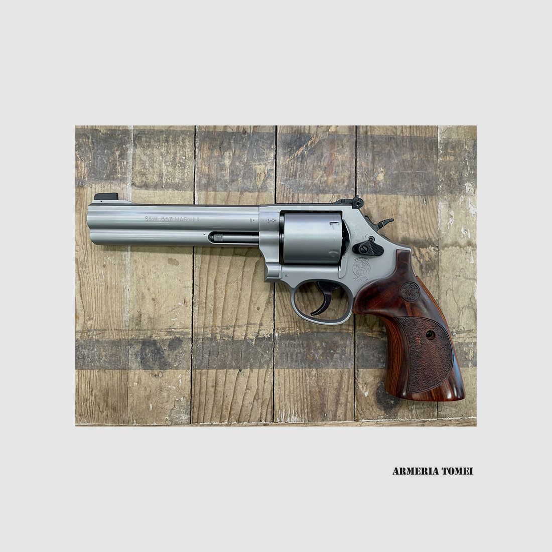 USED – REVOLVER – SMITH & WESSON MOD. 686 INTERNATIONAL cal. 357mag 6″, image 5 of 8