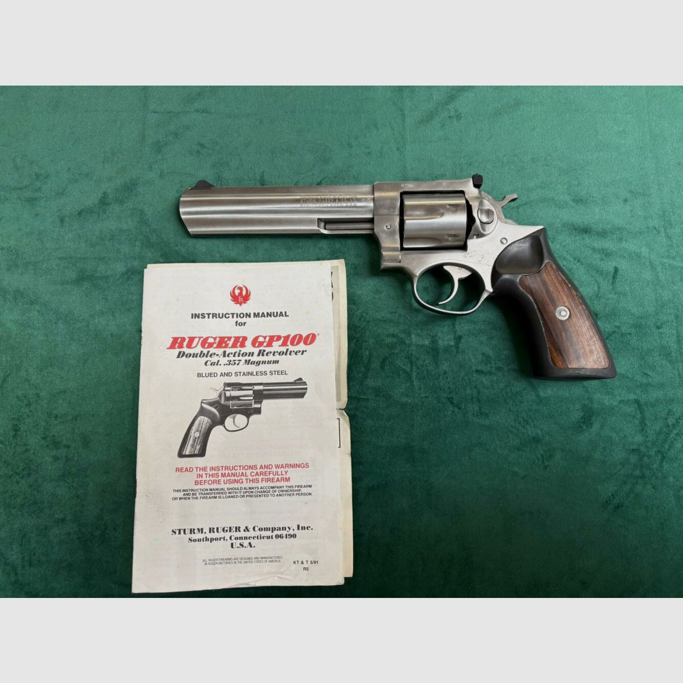 Ruger GP 100 6"
