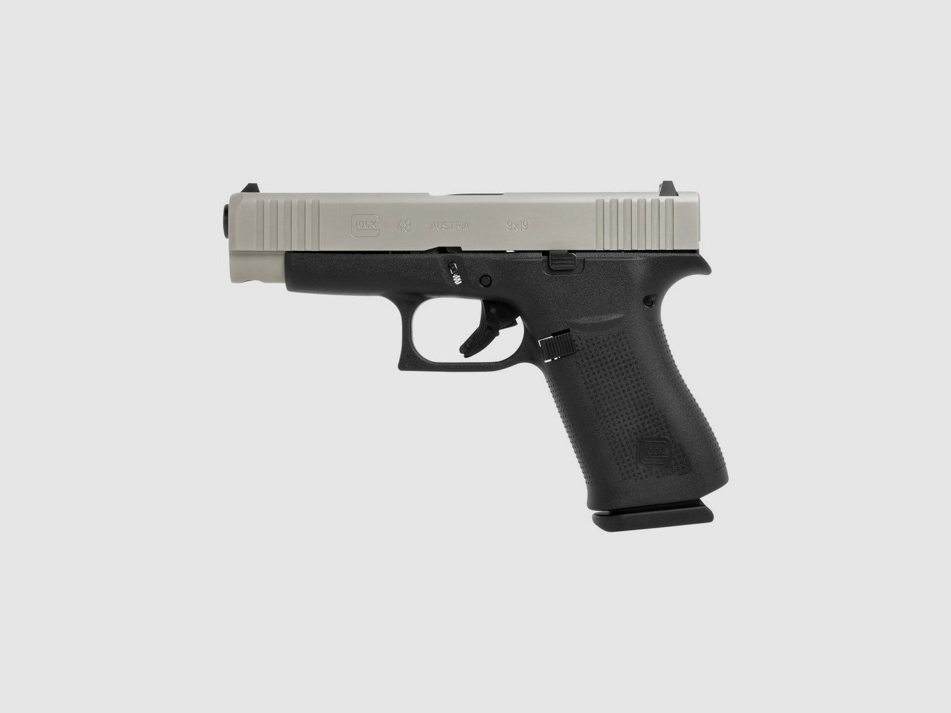 Glock 48 - 9mm Luger Silver slide