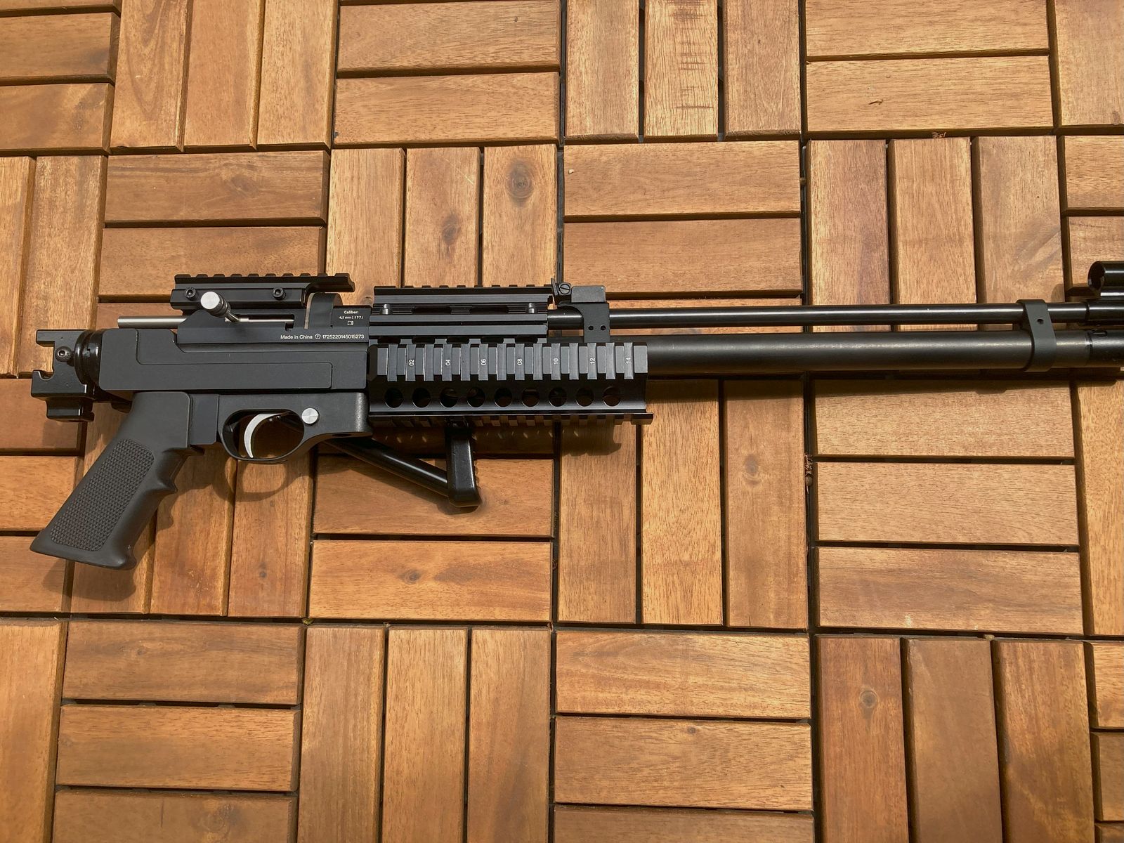 Aluminium body kit AK47 style for Diana Stormrider Trailscout Bandit Chaser Airbug (CP1 CP2 PP800 PR900) NO 3D printing