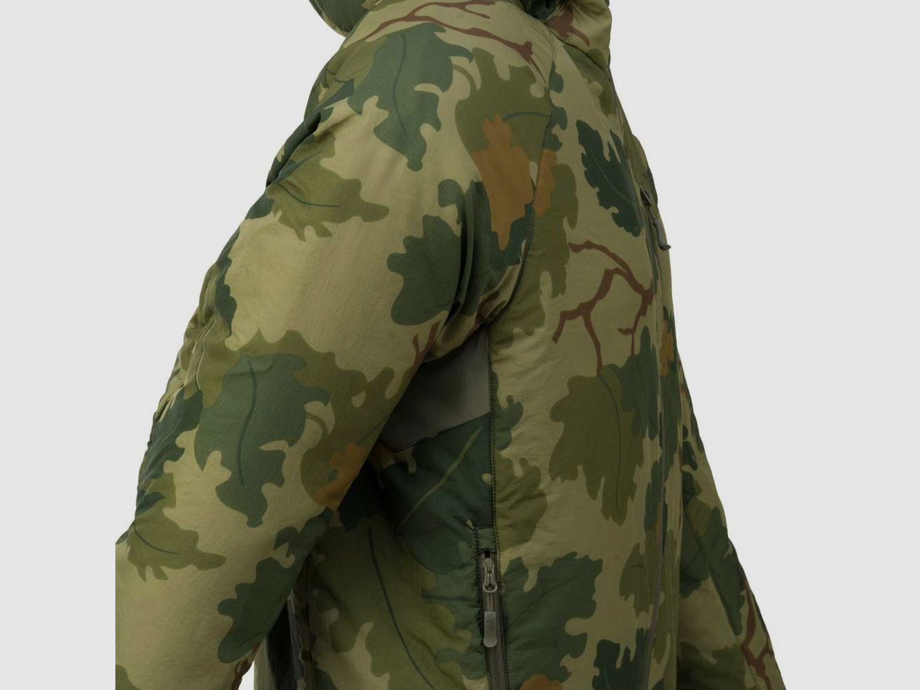 HELIKON TEX REVERSIBLE WOLFHOUND HOODIE Climashield® Apex™ US DESERT / US NIGHT CAMO