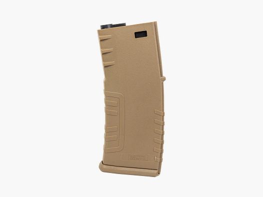 120rds 'H-Mag' AR Midcap Magazin, Polymer, TAN