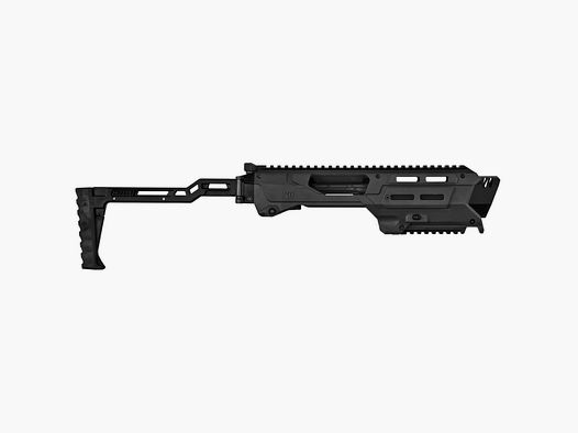 Meta Tactical – MX-1-Umrüstung für Glock-, Ruger-RXM- und PSA-Dagger-Pistolen – Schwarz – MX1-PSTK-BK