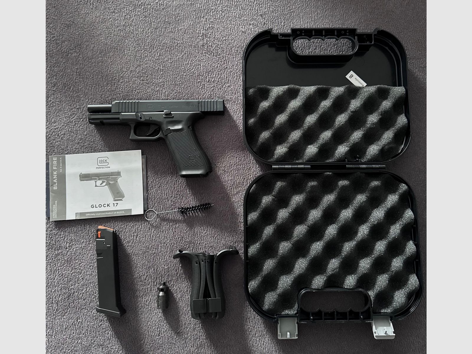 Glock 17 Primera Edición, arma de colección, pistola de fogueo