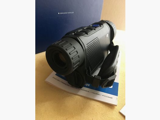 Pulsar: Axion LRF xq38 con dispositivo de imagen térmica para caza con medidor de distancia // Almacenado en un armario seco, aún no utilizado, revisado y comprobado por el fabricante en '25