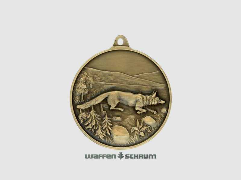 Steinhauer&Lück Jachtmedaille Vos 40mm Brons