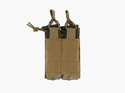 Open top double pistol mag pouch - MULTICAMO [8FIELDS]
