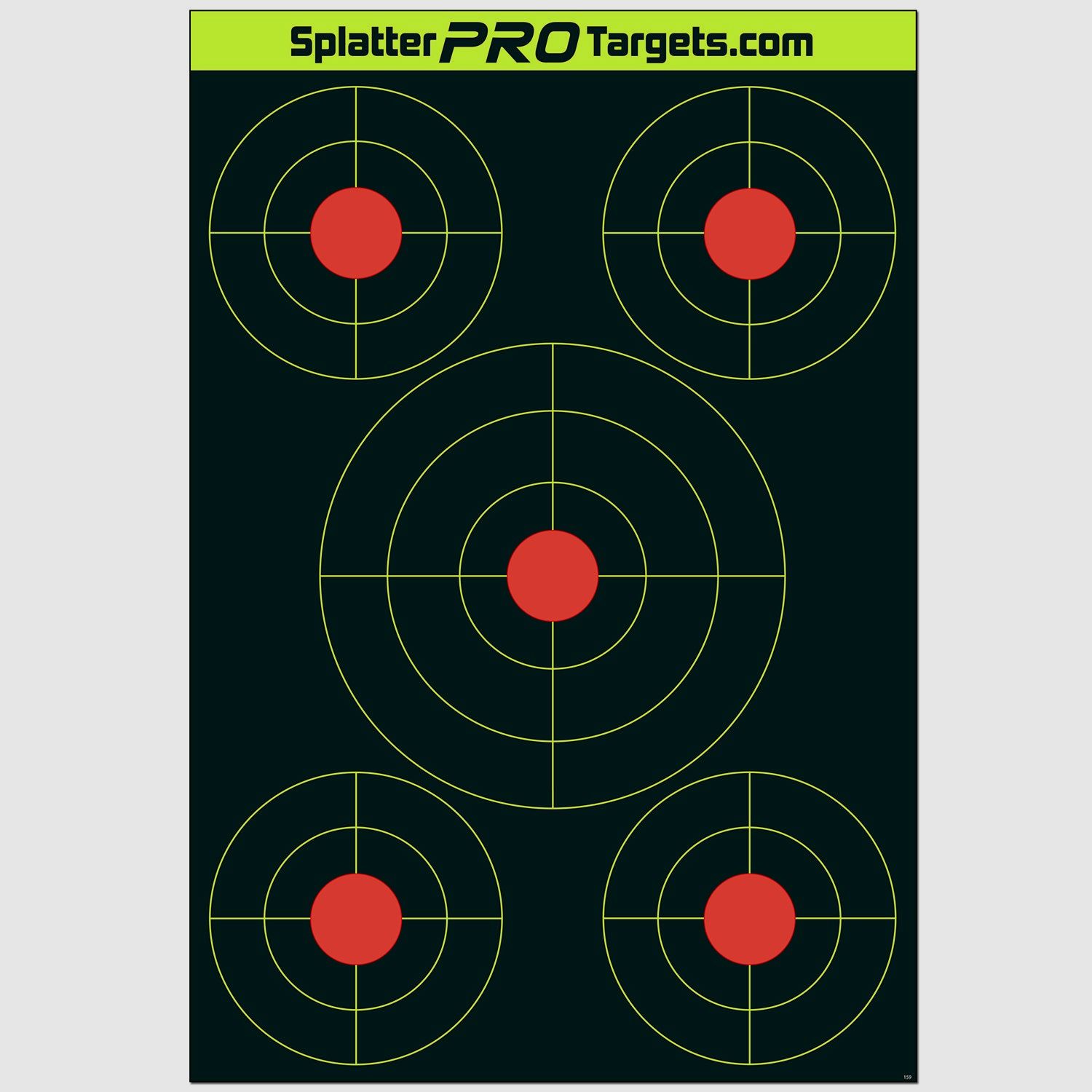 Splatter Pro Targets target boards UB 03 18, 45x30cm, pack of 10, image 2 of 4