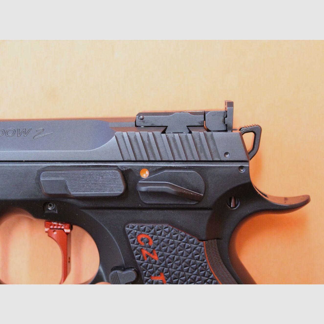 CZUB CZ Ha.Pistole 9mmLuger CZUB CZ SHADOW 2 TARGET 5" SA-Abzug/ 122mm Lauf/ @3 Magazine CZ 75 (9mmPara/9x19)