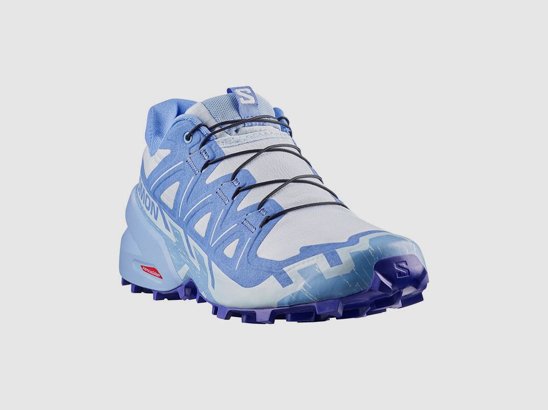 SALOMON – DAMES – SPEEDCROSS 6 W Ancient Water/Brunnera Blue/Persian Jewel, afbeelding 5 van 7