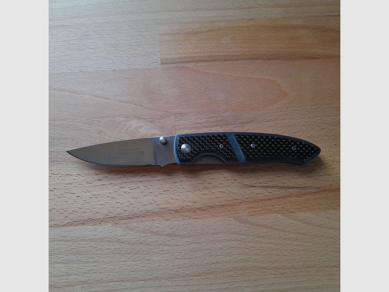 Taschenmesser Puma Titan Glimmer ATS 34 Messer, Klappmesser Gesamtlänge ca.17 cm.  190.--