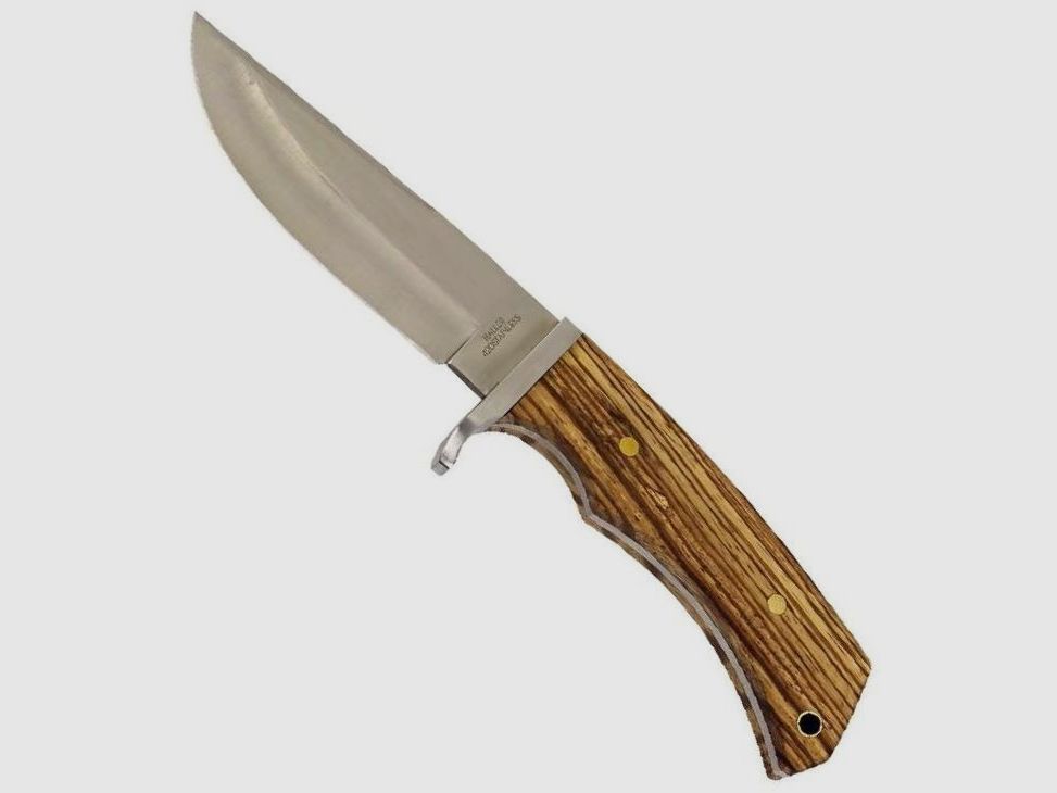 Jagdmesser Zebraholzgriff
