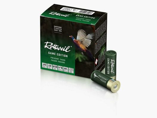 Rottweil 28g Game Fasan 2,7mm 25STK 20/70