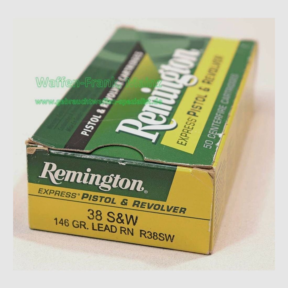Remington - USA Revolverpatronen .38 S&W