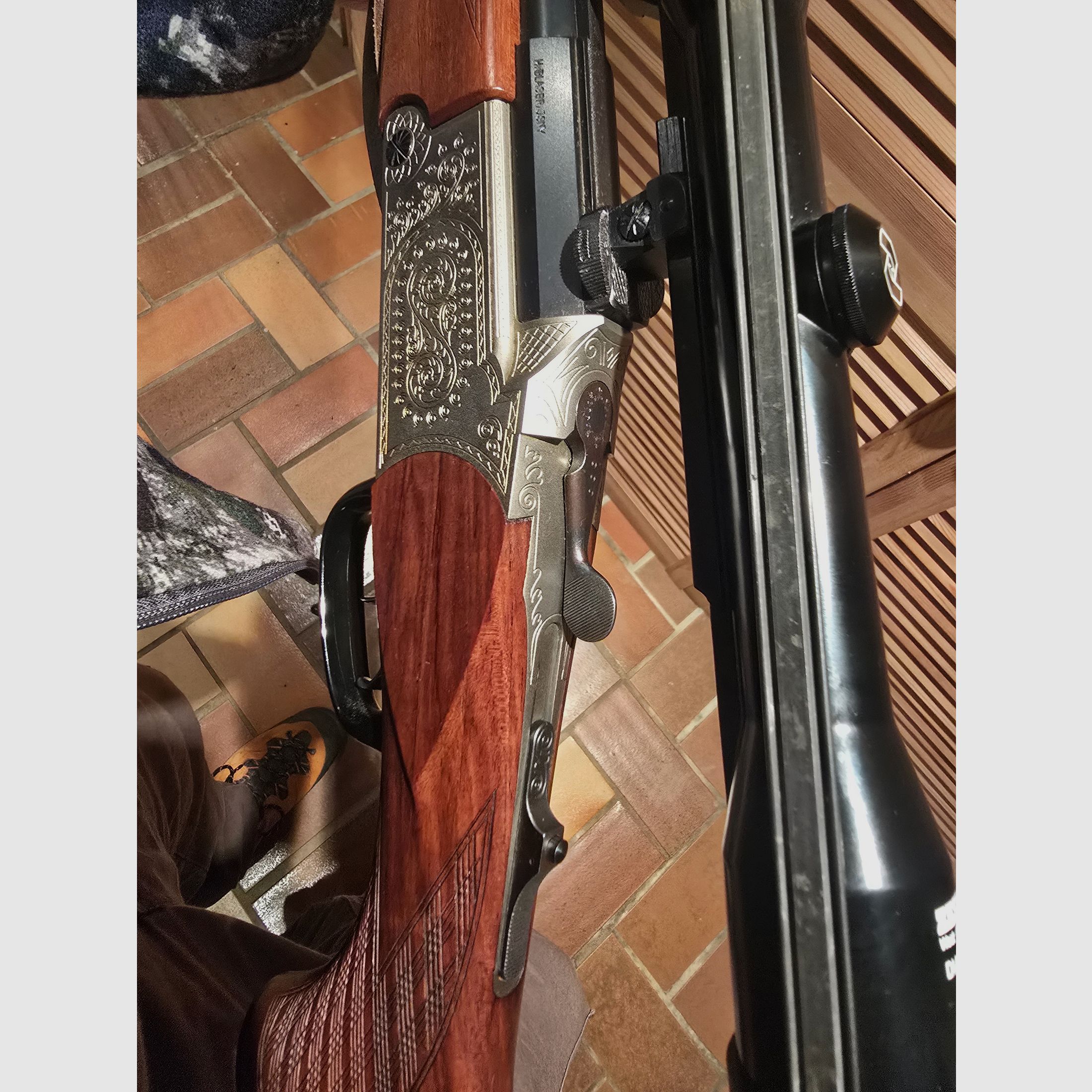 Blaser BBF ES 63 Kal. 5,6 x 50 R Magnum und 16/70 Handspanner