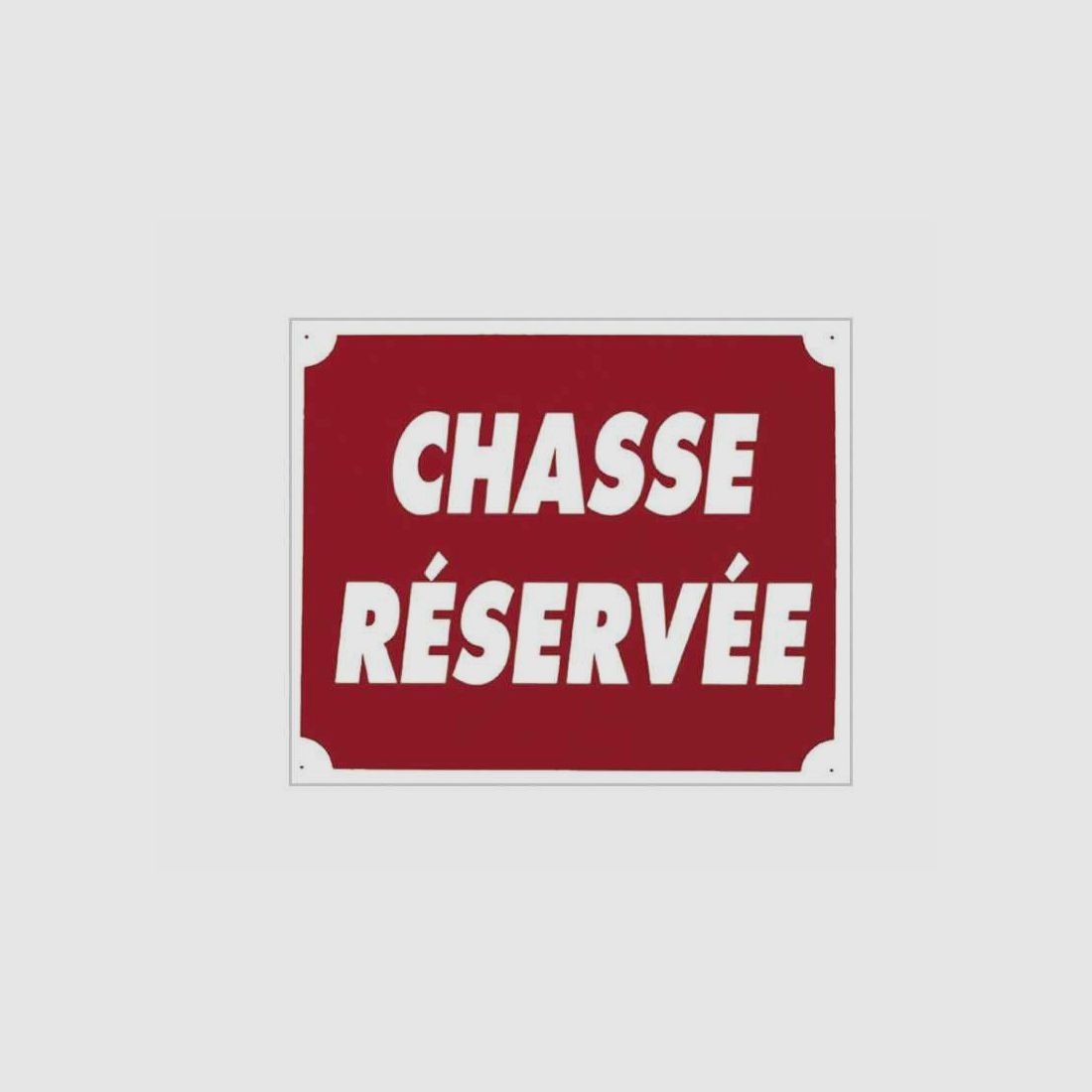 Reservierte Jagd
