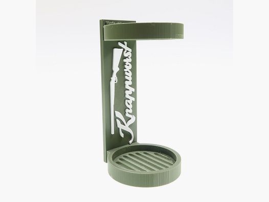 Supporto per silenziatore Knappworst oliva/bianco